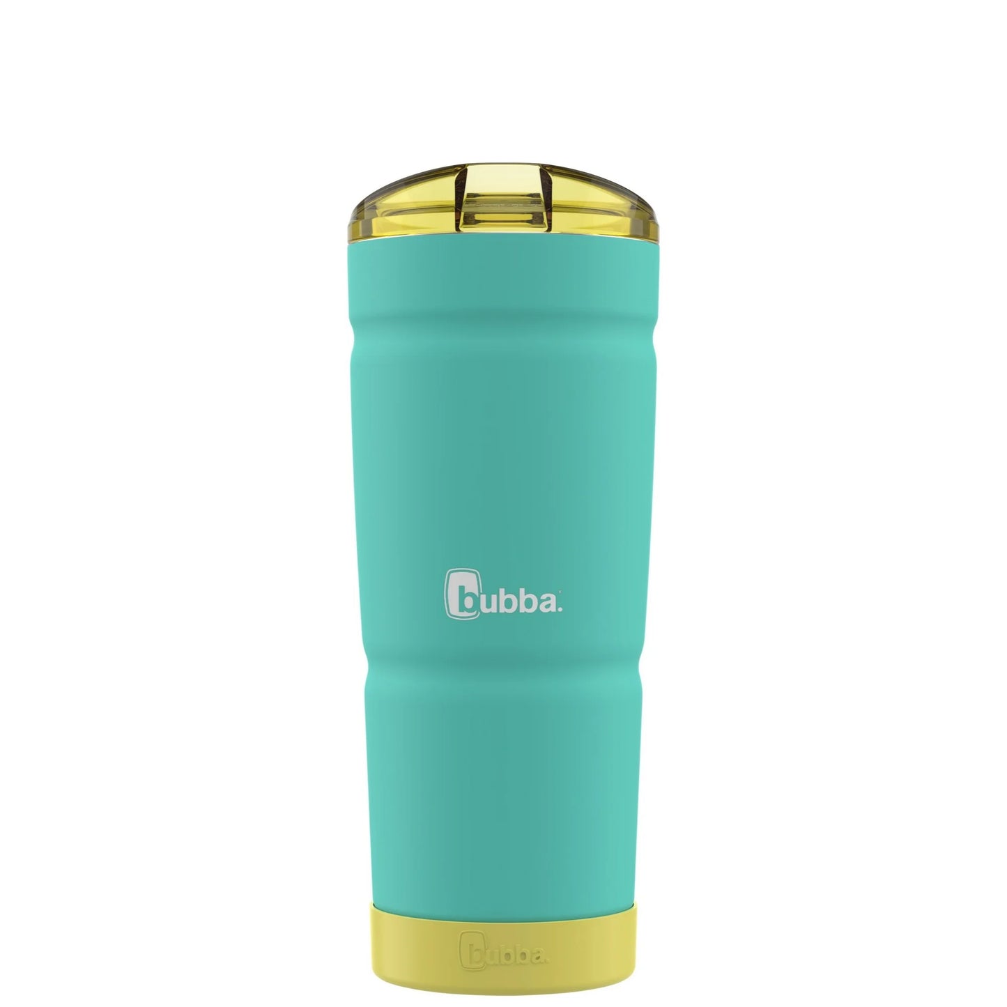 bubba Envy S Insulated Stainless-Steel Tumbler with Straw and Bumper in Purple 24 oz., Rubberized