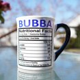 Cottage Creek Bubba 16 oz. Coffee Mug, Bubba Ceramic Cup, White